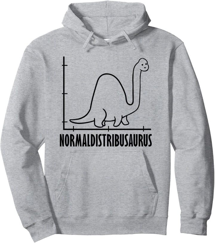 Dinosaurier Mathematik Normale Verteilung Design für einen Mathematiker Pullover Hoodie