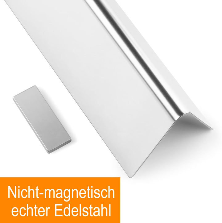 38,9CM Edelstahl Flavorizer Bars für Weber Spirit I & II E210/220 S210/220 (mit vorderen Brennerknöp
