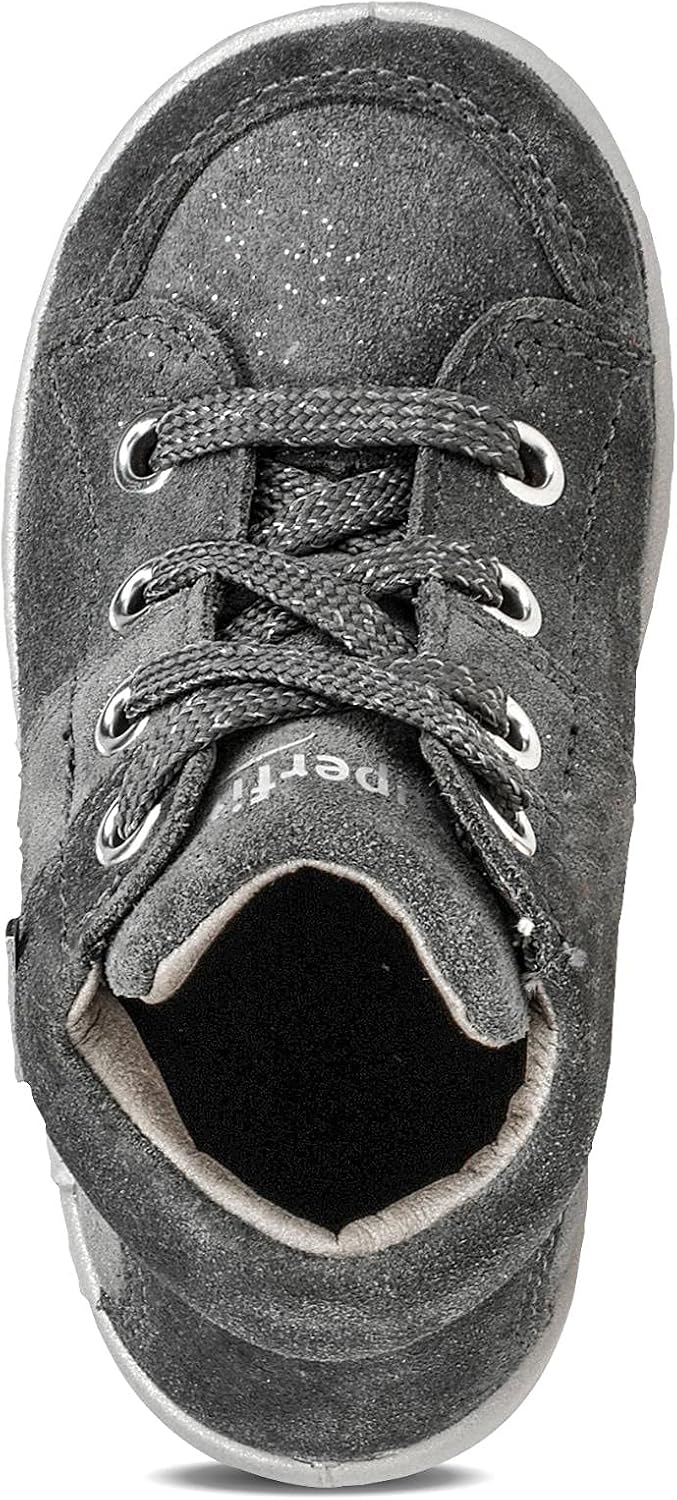 Superfit Baby Mädchen Starlight Sneaker, Grau 2000