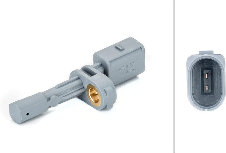 HELLA 6PU 012 806-371 Sensor, Raddrehzahl - 2-polig - Hinterachse beidseitig - Gesamtlänge: 75mm