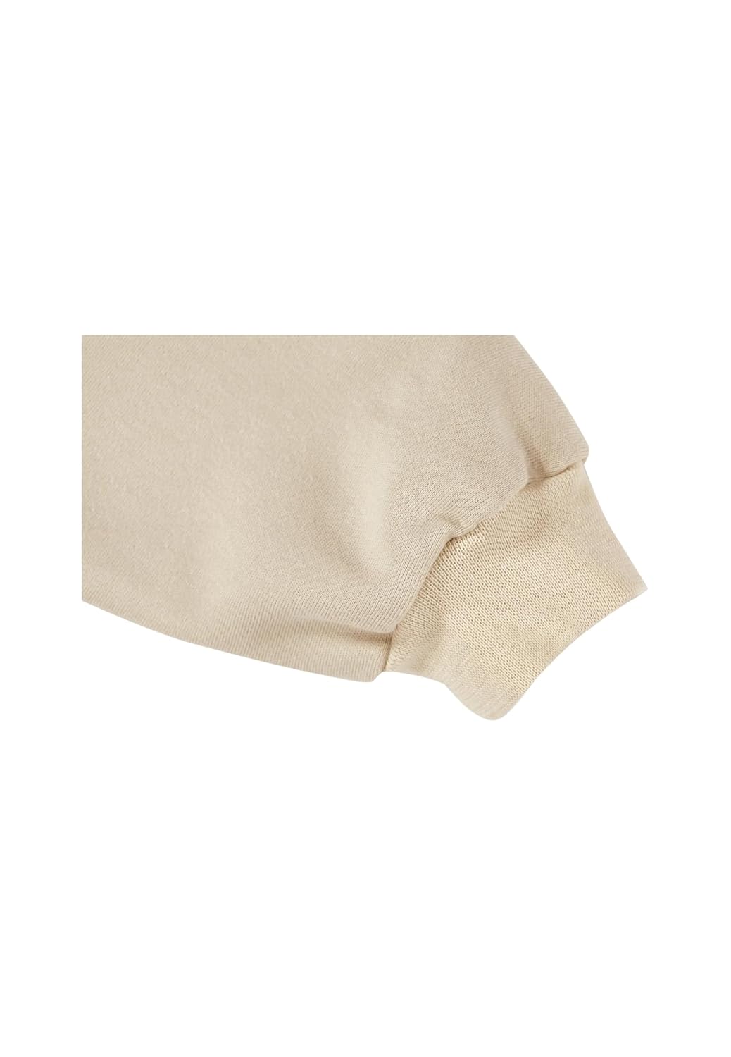 Alvi Baby-Mäxchen Innensack Bio-Baumwolle Beige 44 | Baby Schlafsack mit 0,5 TOG, langarm und Kabela