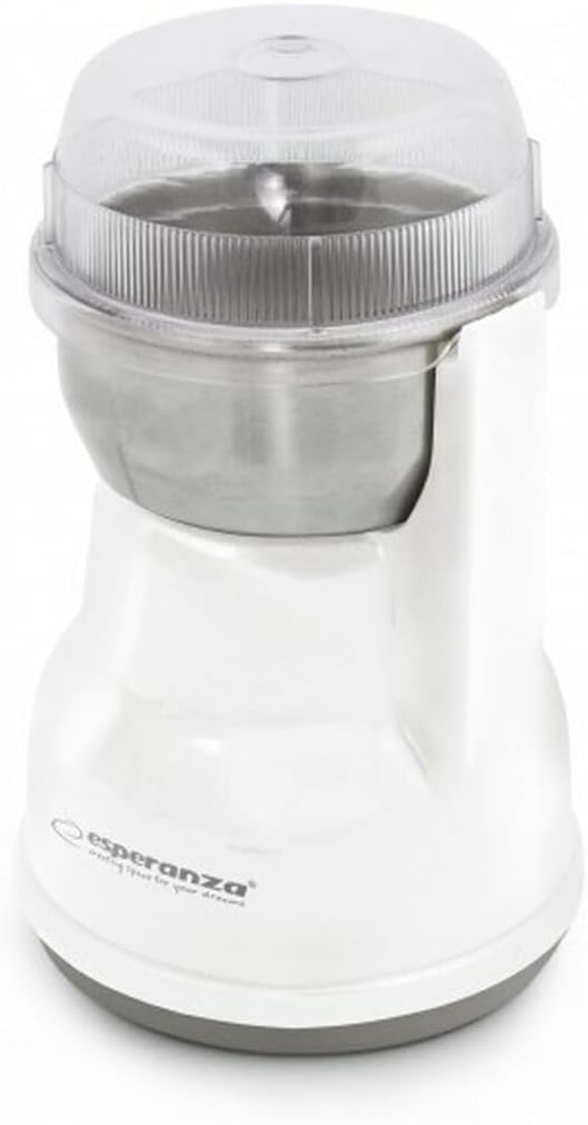 Kaffeemühle Lungo Weiss 10,5 x 10,5 x 17 Weiss, 10,5 x 10,5 x 17 Weiss