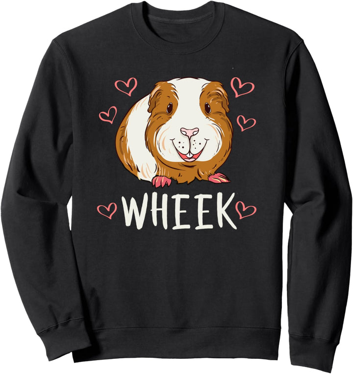 Wheek | Süsse Haustier Geschenk Idee | Meerschweinchen Sweatshirt