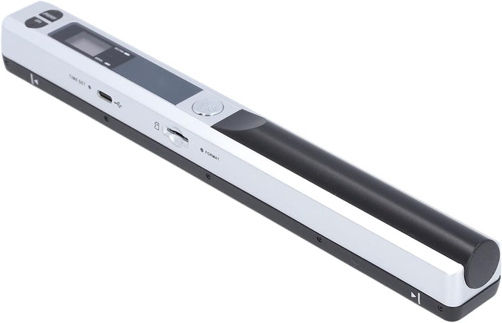 Tragbarer Handscanner für A4-Dokumente, Fotos und Quittungen – Mobiler 900-DPI-HD-Farbscanner für de