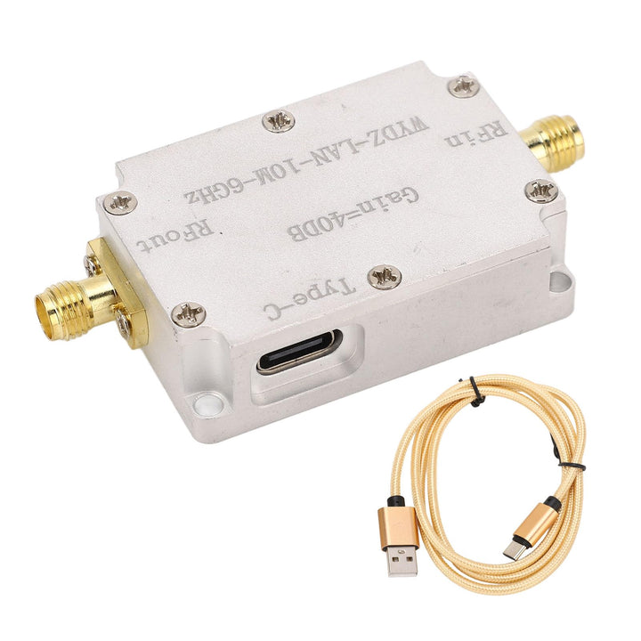 HF-Verstärker 40DB Hohe Verstärkung 10M Bis 6 GHz Breiter Rauscharmer Breitbandverstärker Übertragun