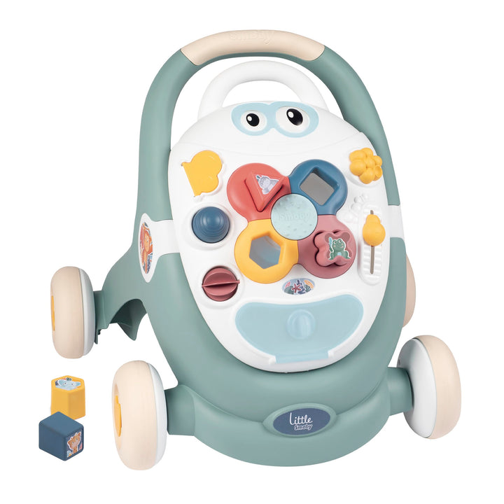 Smoby Toys - Little Smoby Lauflernwagen ab 1 Jahr - 3-in-1-Lauflernhilfe mit Laufwagen, Activity-Boa