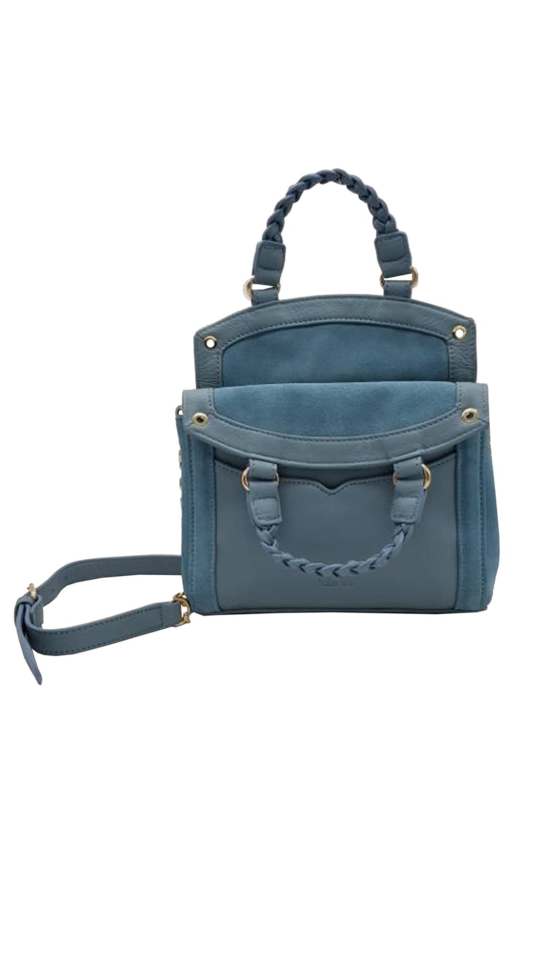 Kate Lee Damen Handtasche oder Schultergurt, Himmelblau Umhängetasche, Petit