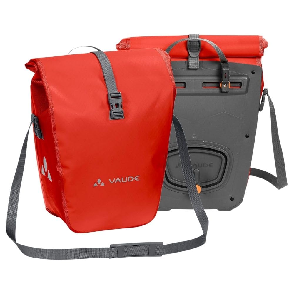 VAUDE Fahrradtaschen für Gepäckträger Aqua Back 2x24L, 2 x Hinterradtaschen wasserdicht, Fahrrad Gep