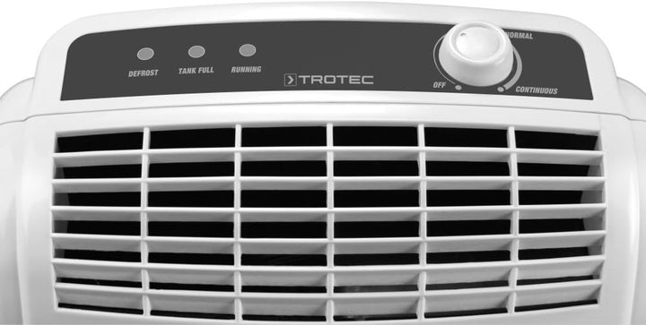 TROTEC Raumentfeuchter elektrisch TTK 75 E – Leistung 20 L/Tag – Fläche 45 m² / 110 m³ – Entfeuchtun