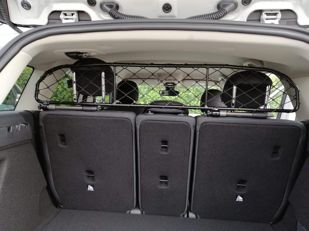 ERGOTECH Trenngitter Hundegitter für MINI Countryman (ab BJ 2016), RDA65-HXXS16, für Hunde und Gepäc