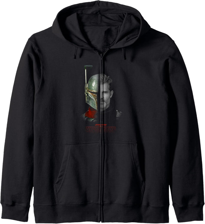 Star Wars Mando Epic Split Poster Kapuzenjacke