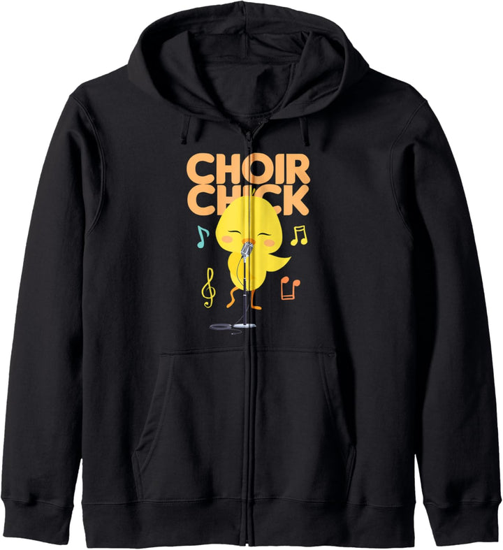 Chor Mädchen Küken Sängerin Singen Gesang Stimme Musik Kapuzenjacke