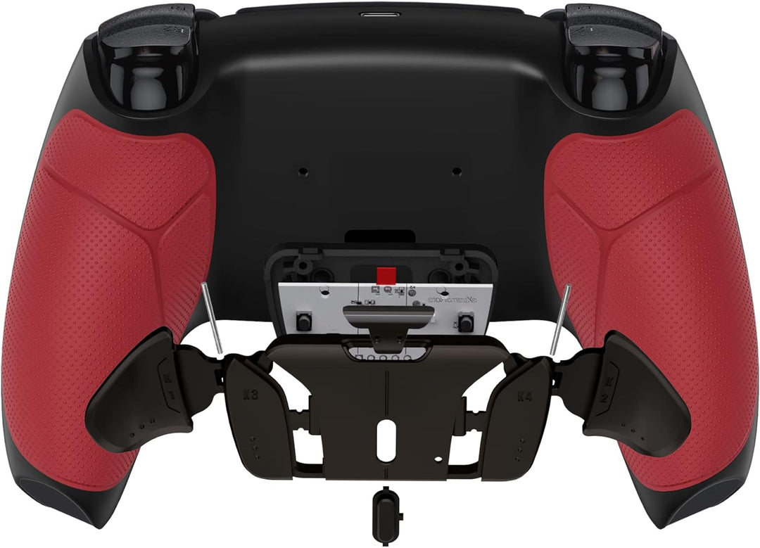 eXtremeRate Programmierbar RISE4 Remap Kit für ps5 Controller BDM-010/020,Real Metal Buttons(RMB) Re