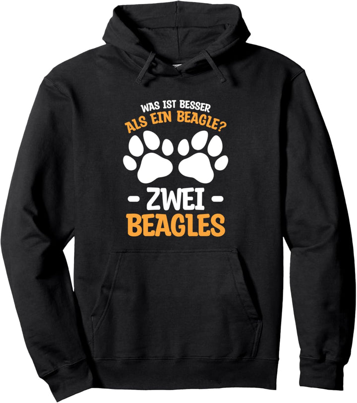 Was Ist Besser Als Ein Beagle Zwei Beagles Pullover Hoodie