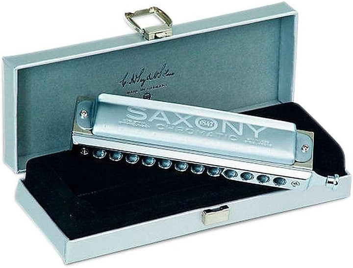 Seydel Chromatic Saxony 48 MC Mundharmonika Tonart C