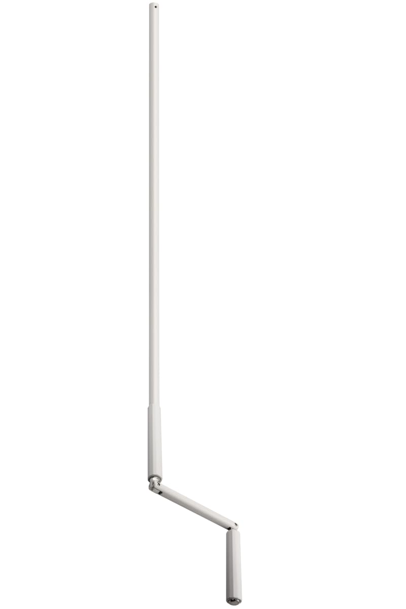 Schellenberg Rollladen-Kurbel | Weiss | Aluminium | Rolladenzubehör