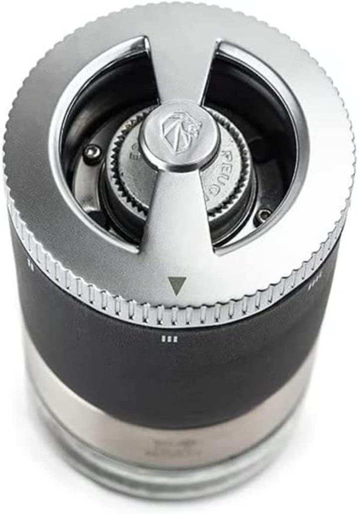 Peugeot MAESTRO uSelect Pfefferbar Geschenkset, Pfeffermühle, Pfeffer Mühle, Graphit, 11 cm inkl. dr