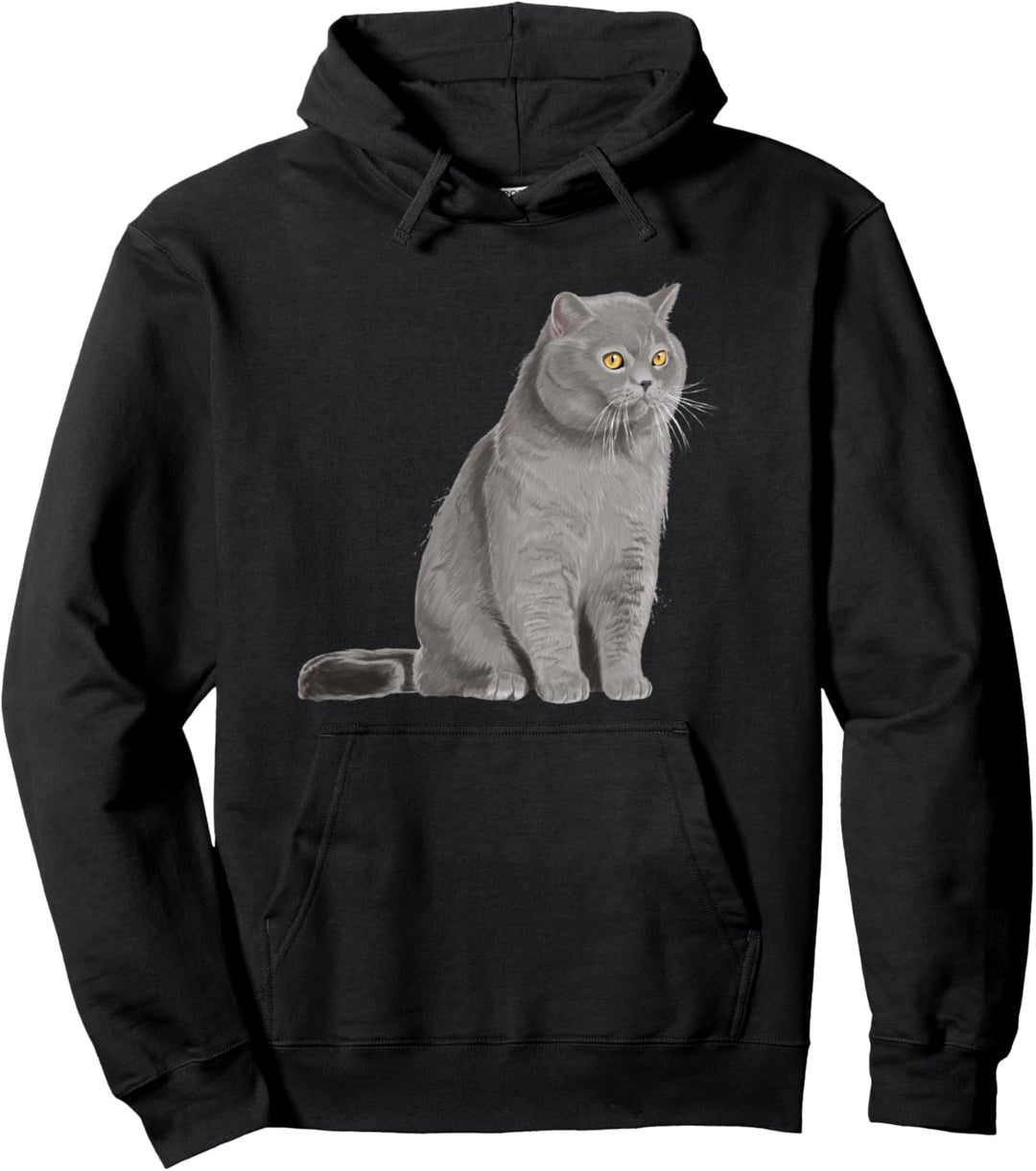 Britisch Kurzhaar Katze Pullover Hoodie