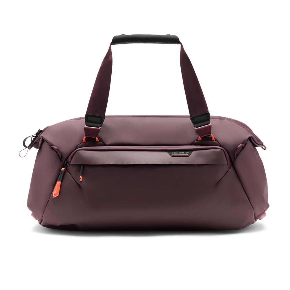 Peak Design Reisetasche 35 l, Eclipse, wetterfest, extra breiter Reissverschluss, 4 Aussentaschen, i