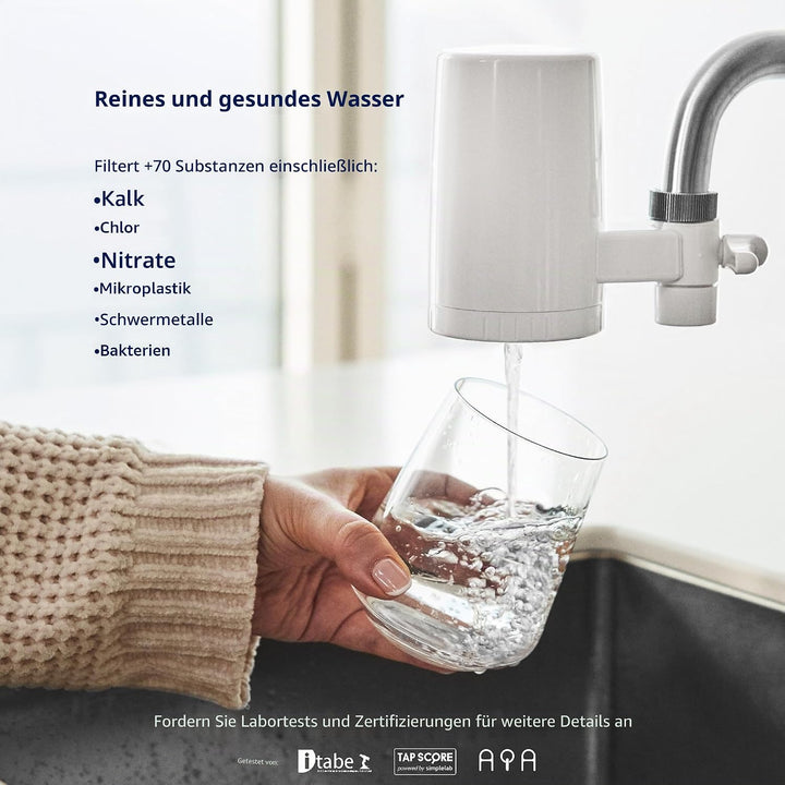 Tappwater Essential - Nachfüllkartuschen Wasserfilter für Trinkwasser - Satz mit 2 Nachfüllkartusche