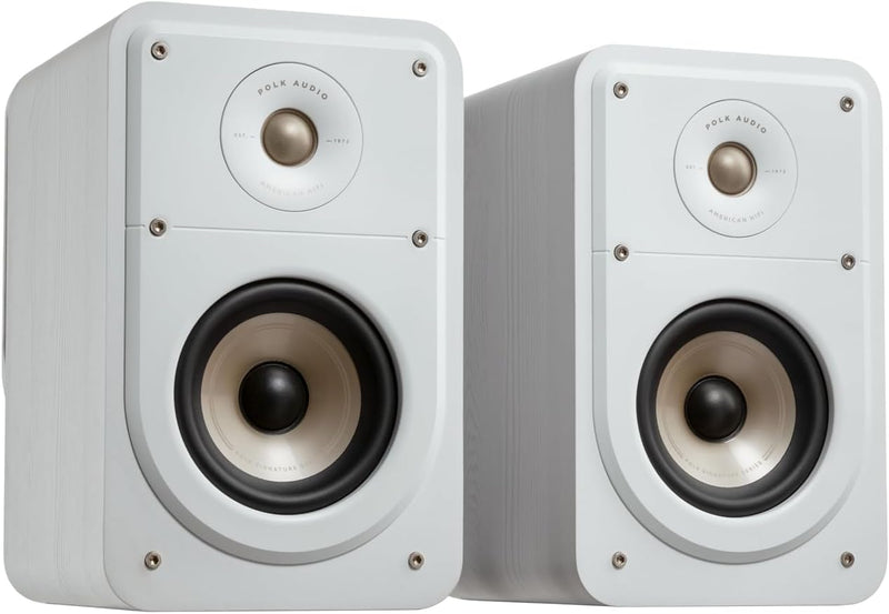 Polk Audio Signature Elite ES15 hochauflösende Regallautsprecher fürs Heimkino, Stereo Lautsprecher,