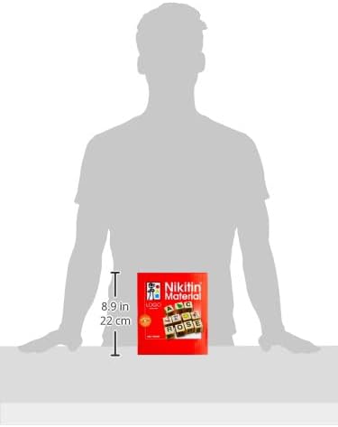 Unbekannt Logo Lern-Spiel-Verlag, Nikitin-Material zur Frühförderung, ABC-Würfel. Nr.3007,White, 19.
