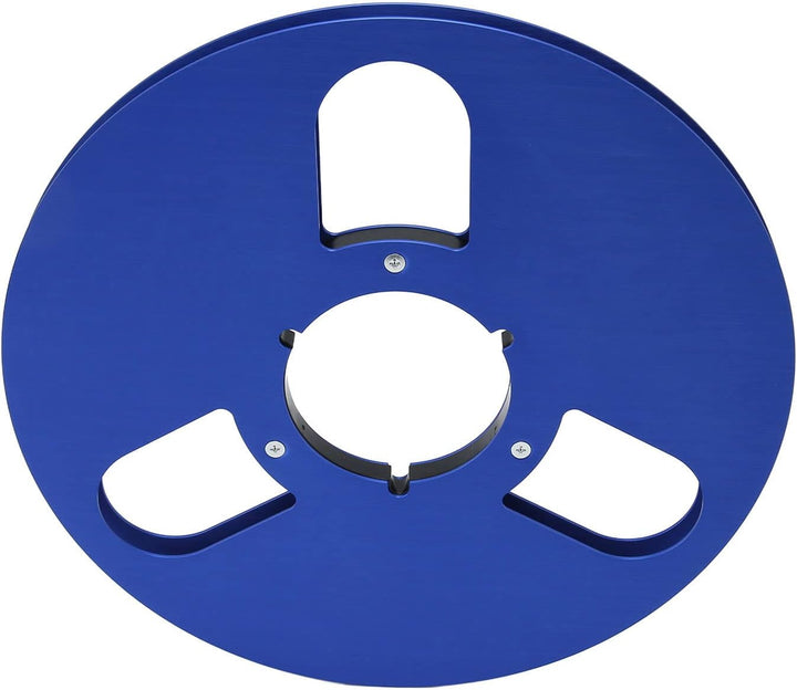Aufnahmebandspule, 1/4 10-Zoll-Leerbandspule, Universelle 3-Loch-Aluminiumlegierung, Offene Spule fü