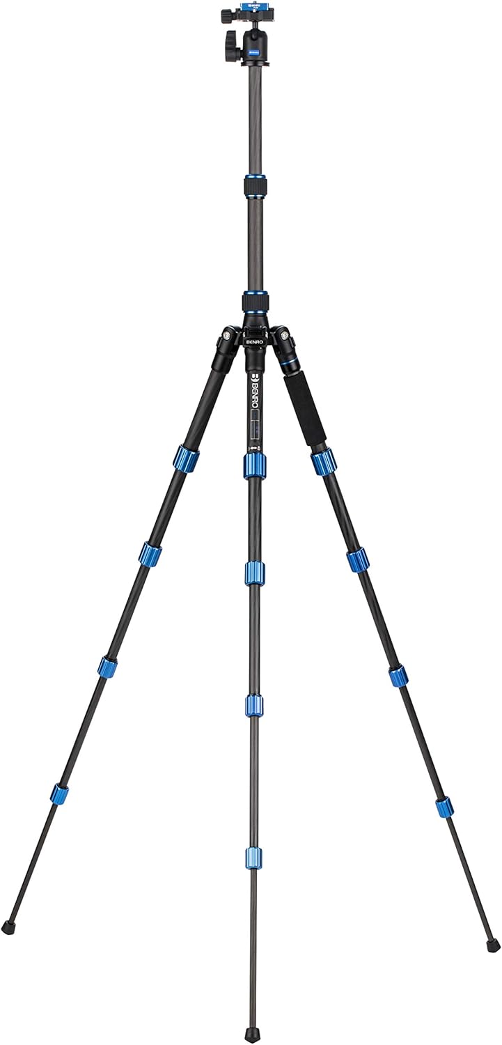 BENRO Kit Trepied Slim Travel Carbone FSL09CN00 + Rotule N00 Kohlefaser, Kohlefaser