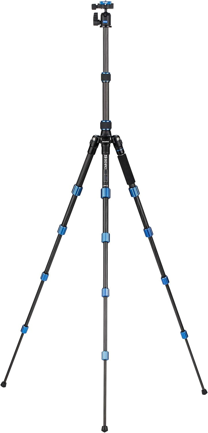 BENRO Kit Trepied Slim Travel Carbone FSL09CN00 + Rotule N00 Kohlefaser, Kohlefaser