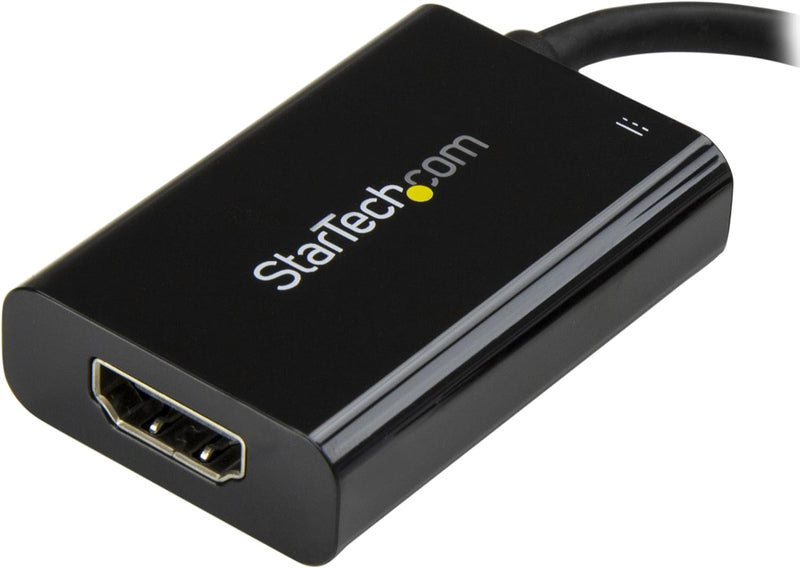 StarTech.com USB-C auf HDMI Adapter mit USB Stromversorgung - USB Typ C zu HDMI Konverter für Comput