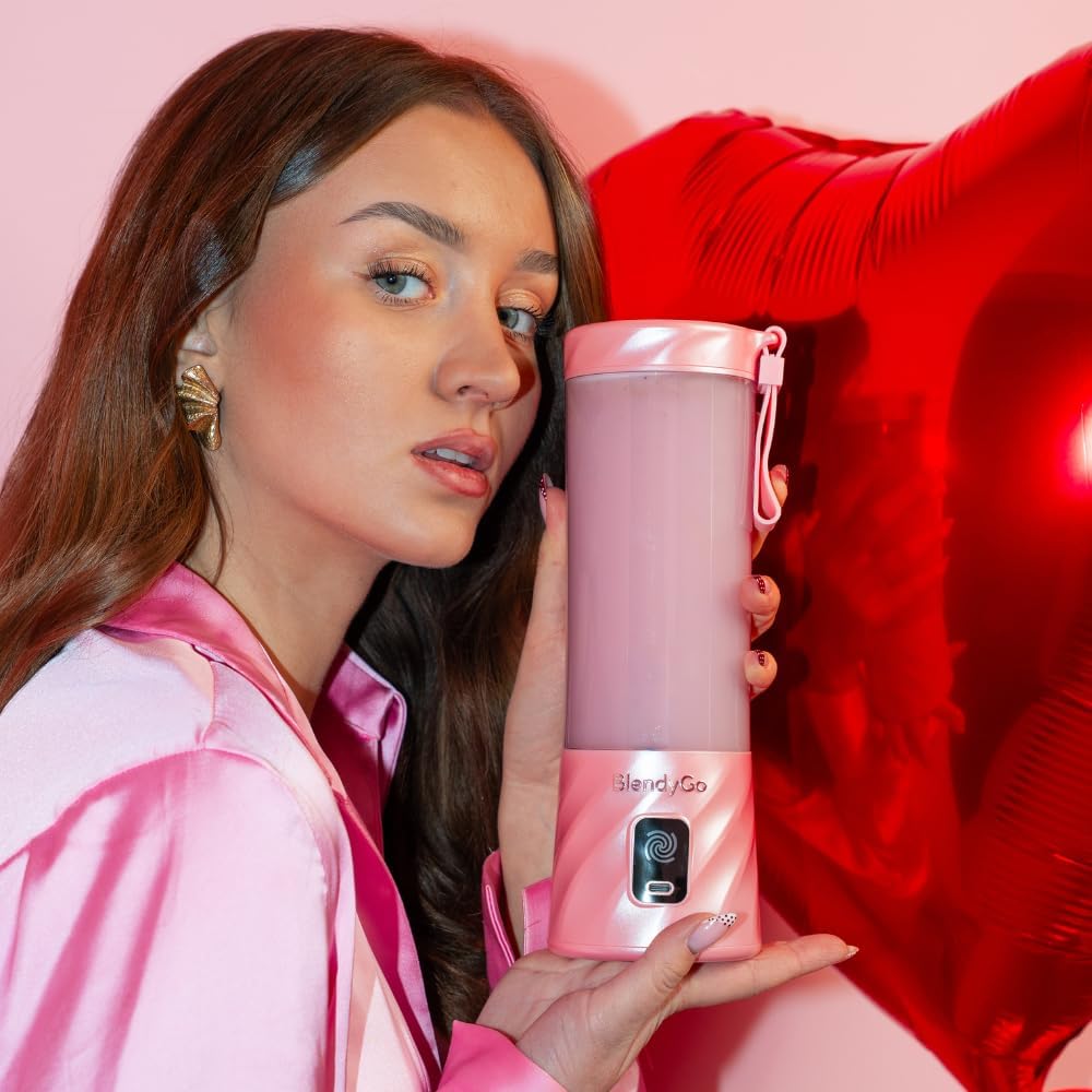 BlendyGo 3 Tragbarer Mixer, Blender, Mini Standmixer, 550 ml, Smoothie maker, Mixer smoothie maker t