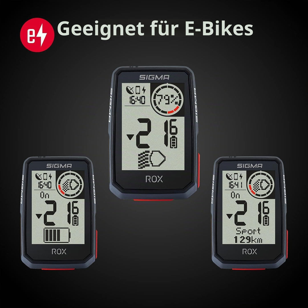 SIGMA ROX 2.0 White Top Mount Set | Fahrradcomputer Wireless GPS &amp; Navigation inkl. OVERCLAMP Butler
