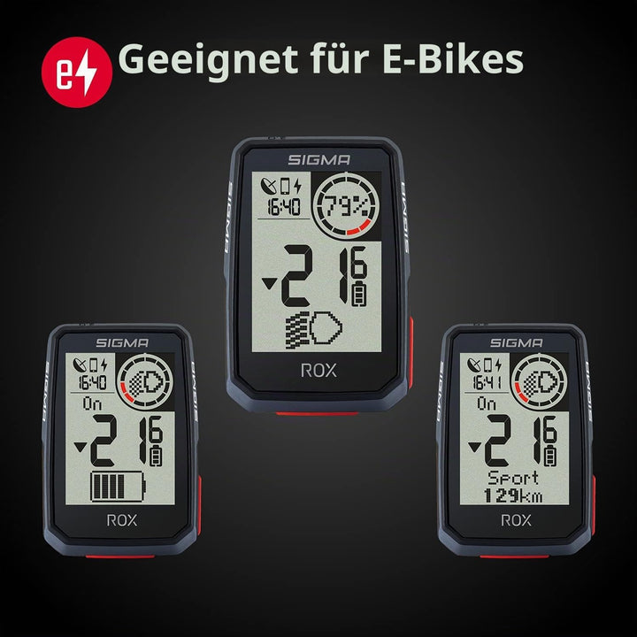 SIGMA ROX 2.0 White Top Mount Set | Fahrradcomputer Wireless GPS &amp; Navigation inkl. OVERCLAMP Butler