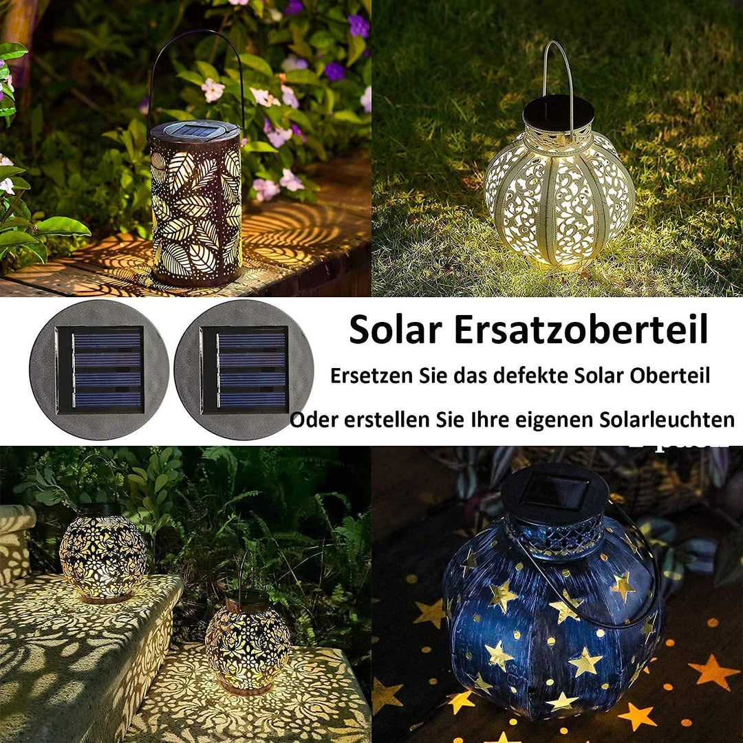 Solarleuchten Ersatz 7cm/8cm,solar Einmachglas Led Einsatz,ersatz Solarmodul Für Gartenleuchten (8cm