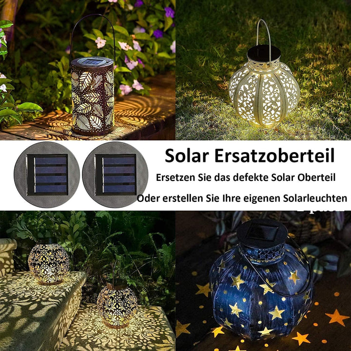 Solarleuchten Ersatz 7cm/8cm,solar Einmachglas Led Einsatz,ersatz Solarmodul Für Gartenleuchten (8cm