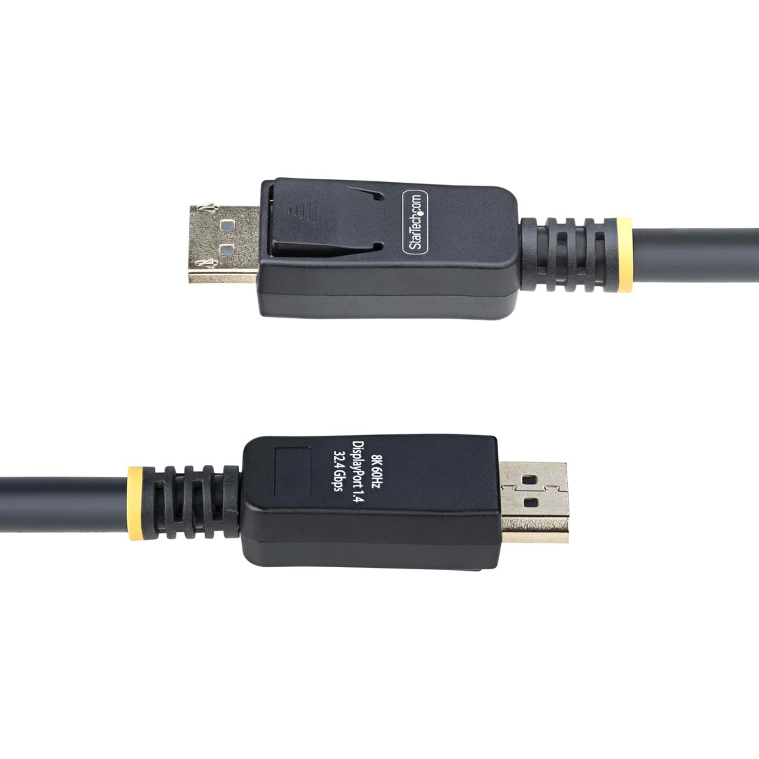 StarTech 3m DisplayPort 1.4 Verlängerungskabel, 8K 60Hz, St/Bu, Schwarz