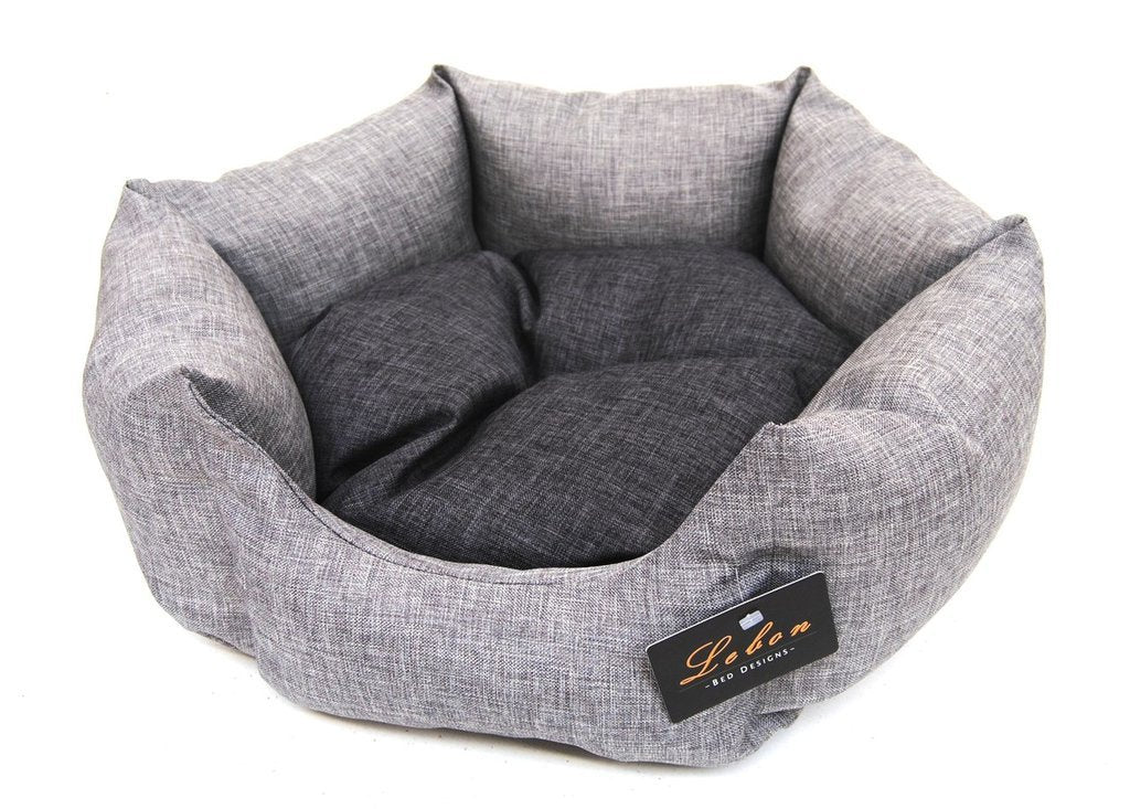 Lebon Hundebett Filo 45 cm grau