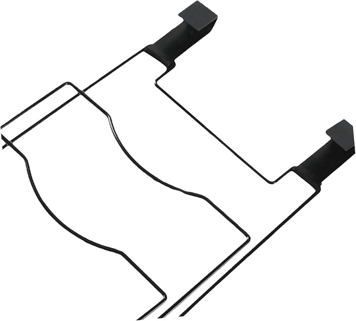 Zerodeko 2 Stück Topfdeckelhalter Aus Eisen Schranktürhängend Platzsparender Küchenorganizer Mit Was