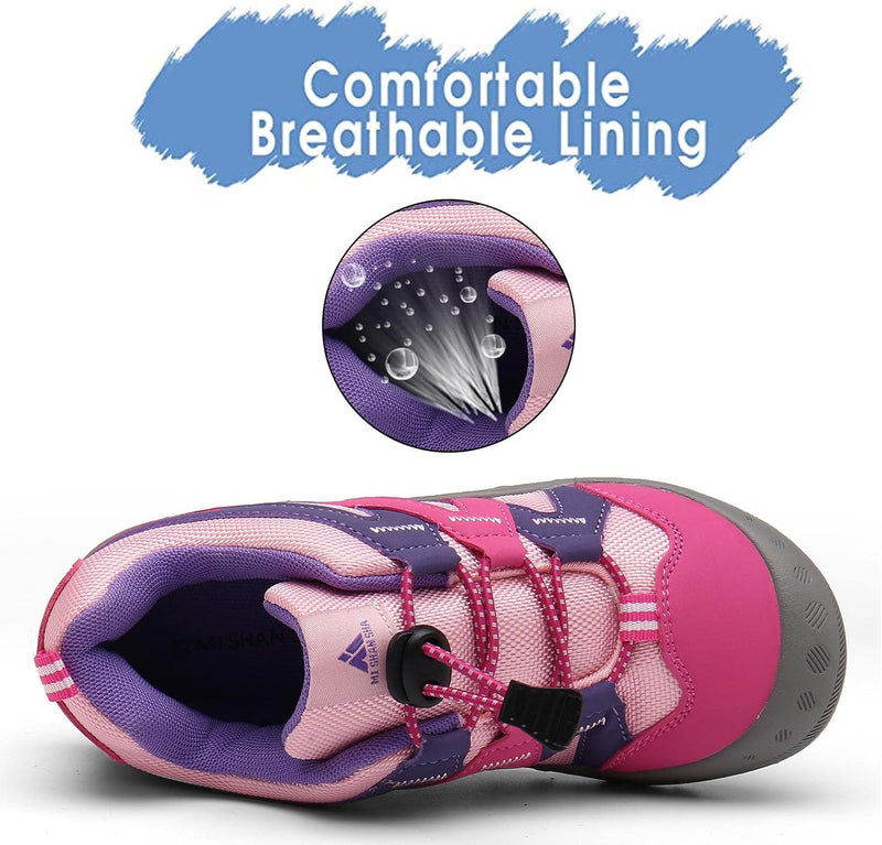 Mishansha Atmungsaktiv Laufschuhe für Jungen Mädchen Leicht Kinder Turnschuhe Low-Top Sneakers Beilä