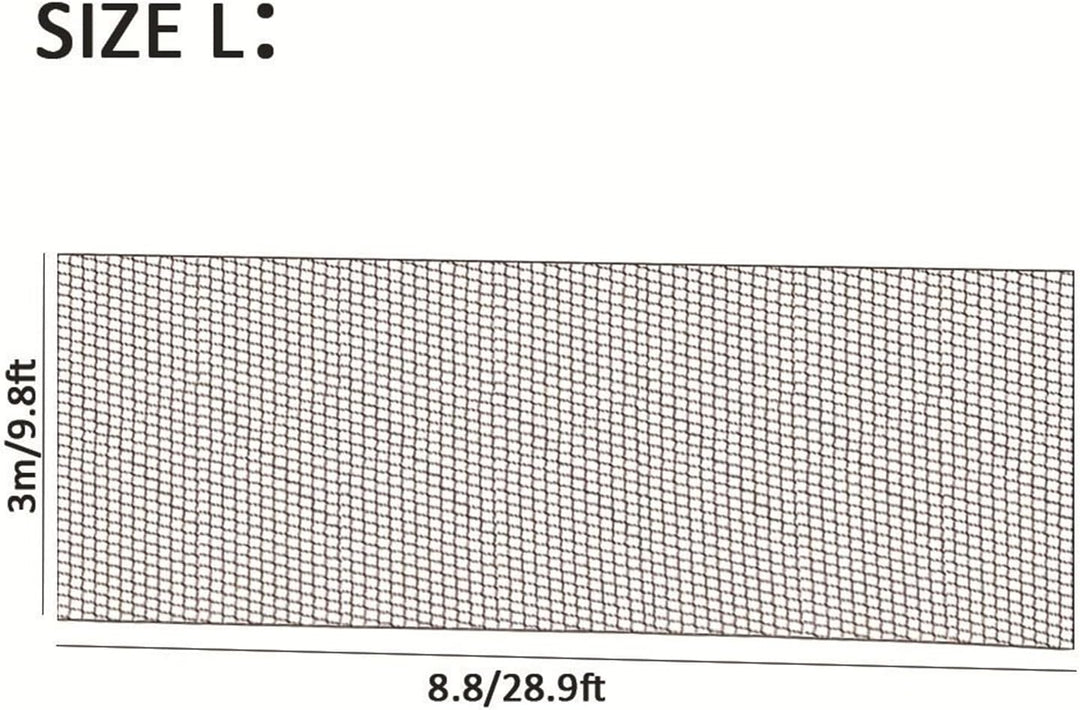 Hinterhof-Stoppnetz, Nylon, multifunktional, Übungs-Barriere, Ballschlagnetz, Sportübungsnetz, Rebou