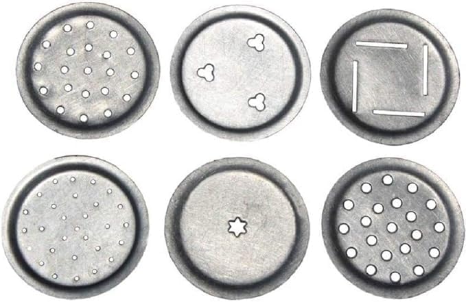 Edelstahl-Nudelmacher/Sev-Maker/Edelstahl-Murukulu mit 6 verschiedenen Jali-Farben