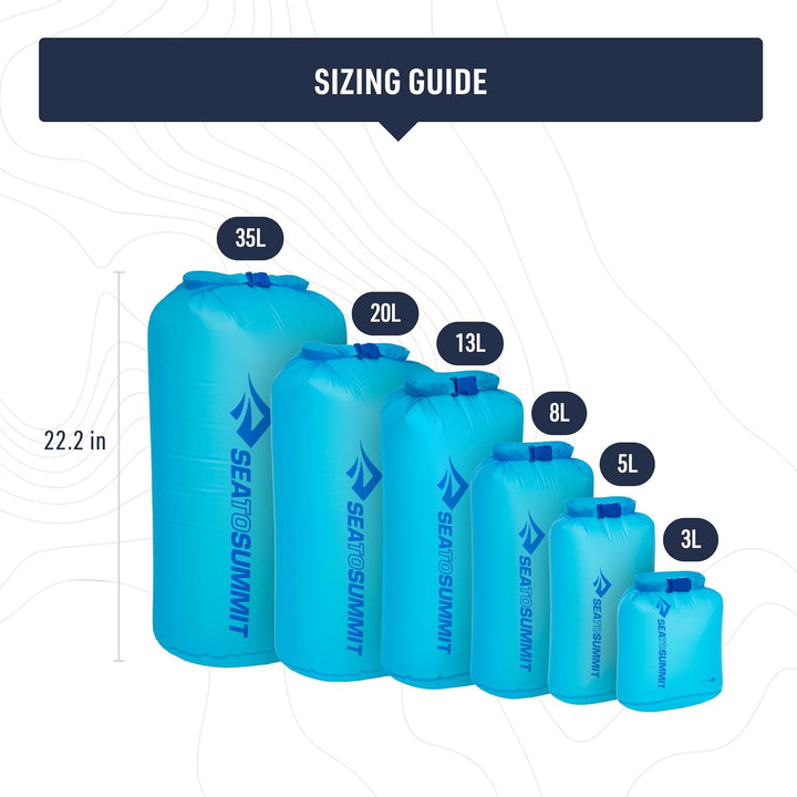 Sea to Summit Ultra-SIL Dry Bag 20L Blue Atoll Blue Atoll 20, Blue Atoll 20