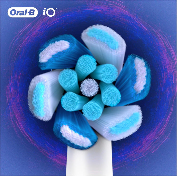 Oral-B iO Ultimative Reinigung Aufsteckbürsten für elektrische Zahnbürste, 2 Stück, ultimative Zahnr