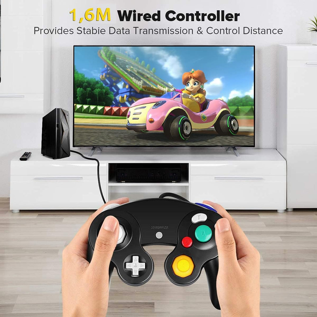 SONVIEE Controller für Gamecube,Wired NGC Controller für Game Cube Classic Game Cube NGC Controller