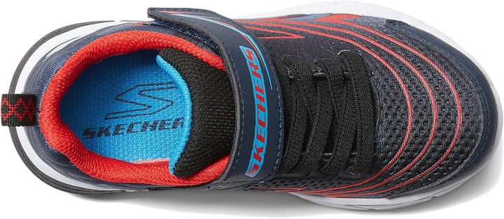 Skechers Jungen 403852l BgrdSneaker 27 EU Marineblau Multi Textile Multi Trim, 27 EU Marineblau Mult