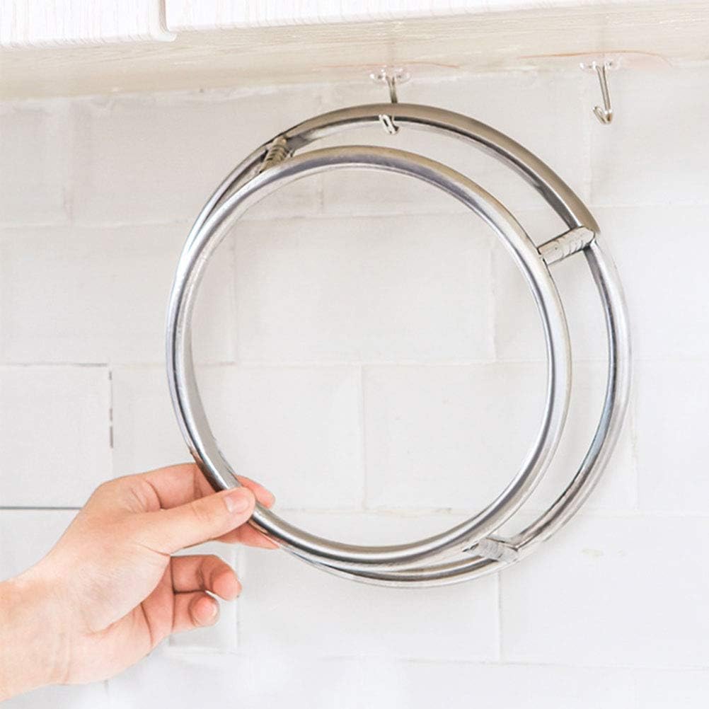 Gas-Wok-Ring, doppelseitige Kochtopfhalterung, stabilisiert Woks mit rundem Boden, langlebiger, verc