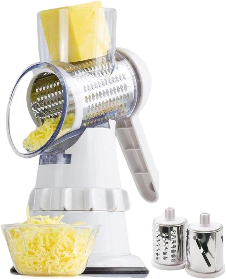 Rotary Food Slicer Manual Food Shredder For Kitchen | Kitchen Food Shredder for Home, Kitchen, Resta