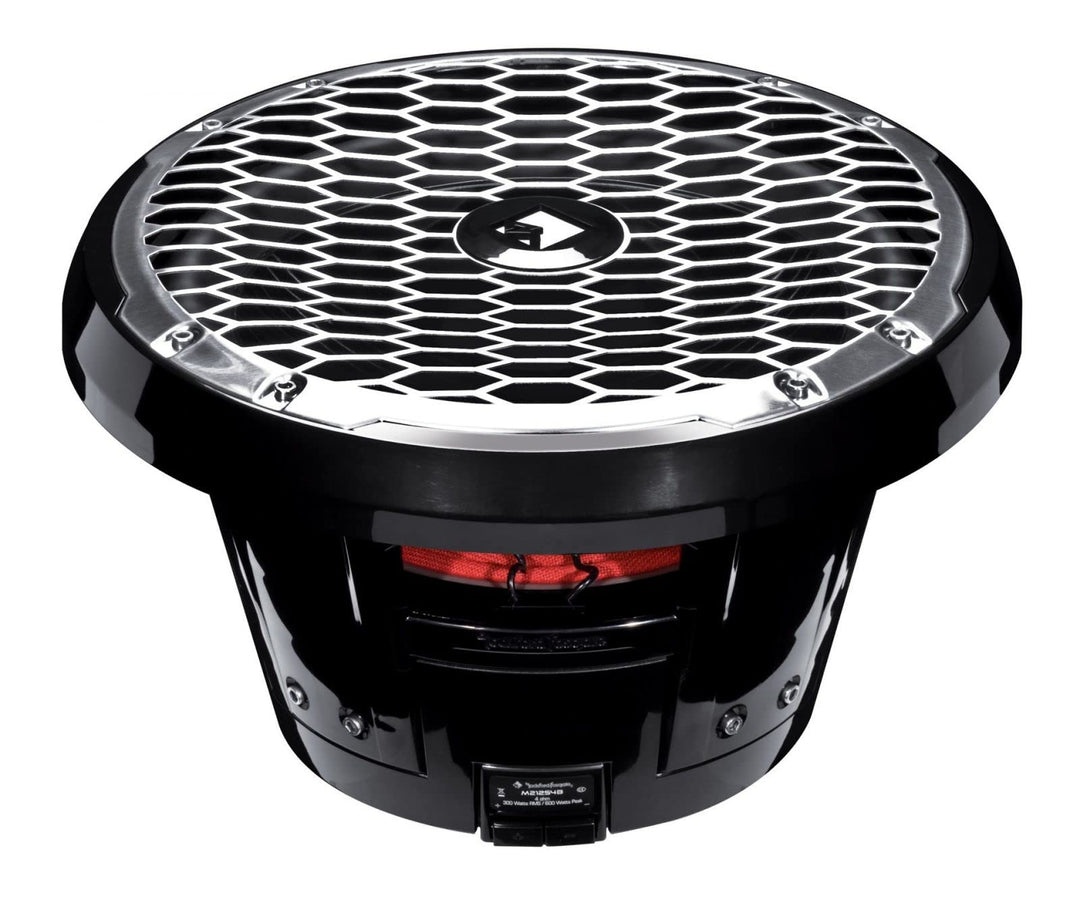 ROCKFORD FOSGATE 12" MARINE SUBWOOFER STAINLESS BLACK