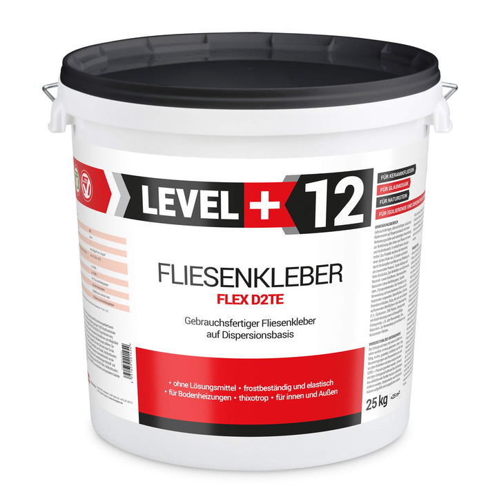 25 kg Fertig Fliesenkleber Steinkleber Flexmörtel Weiss Innen Aussen Dispersions-Kleber RM12