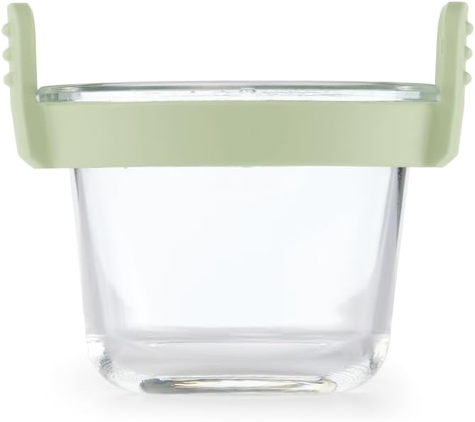 Lékué Mini-Gläser für Heissluftfritteuse 4er-Set, Mini-Gläser